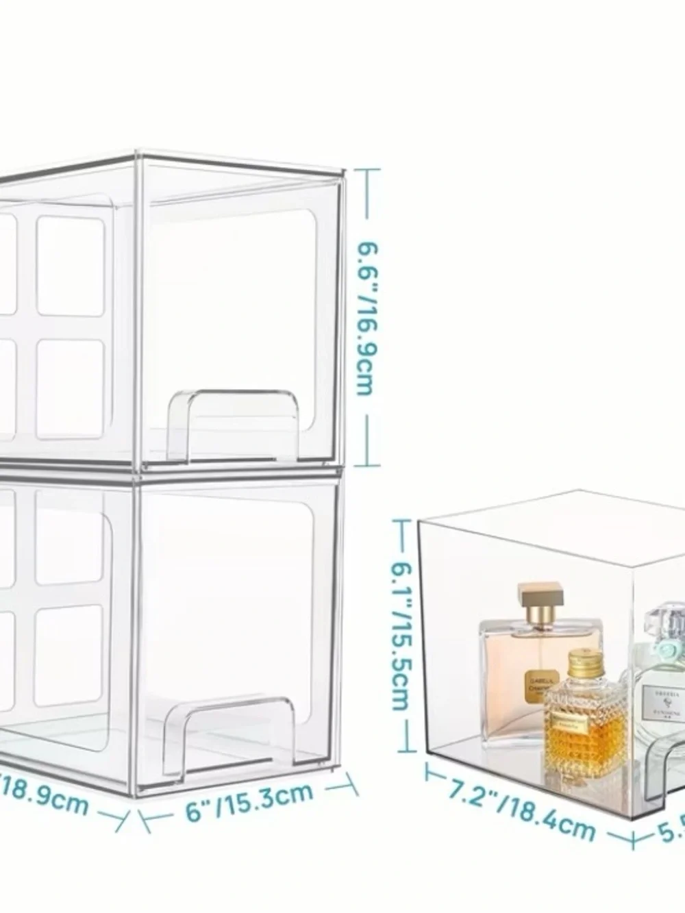 Amazon Clear Acrylic Makeup Organizer